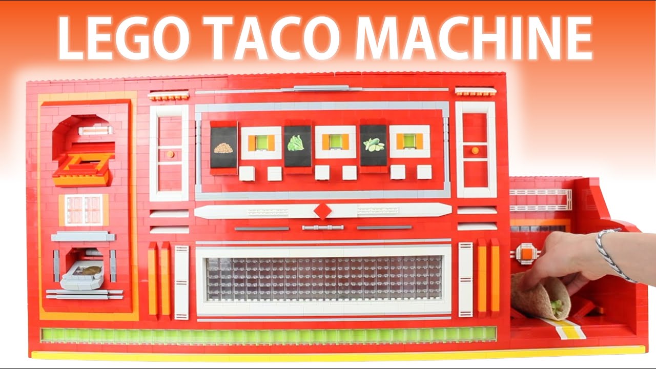 LEGO Taco Machine | Make Your Own Taco! - YouTube