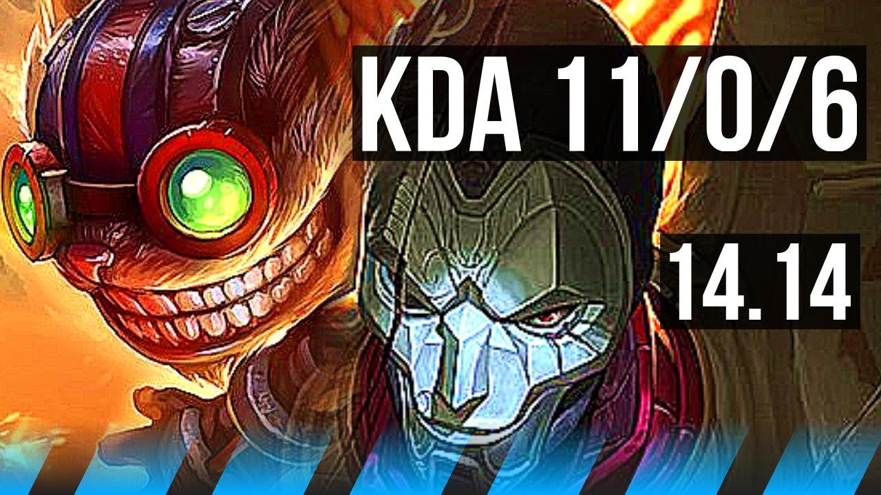 ZIGGS vs JHIN (MID) | 11/0/6, Legendary | NA Diamond | 14.14