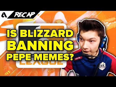 Is The Overwatch League Banning Pepe The Frog and Other Offensive Memes? | Akshon Recap