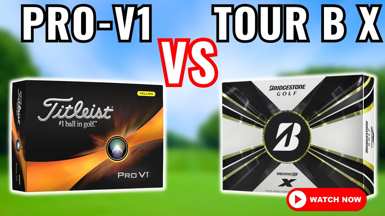 Head 2 Head Battle Titleist Pro V1 Vs Bridgestone Tour B X