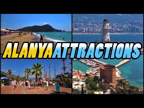 ALANYA ATTRACTIONS - Alanya Atrakcje - Turkey (4K)