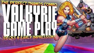 Valkyrie Early Impressions & Gameplay | The Best Plug & Play Counter | New Meta Deck | Marvel Snap