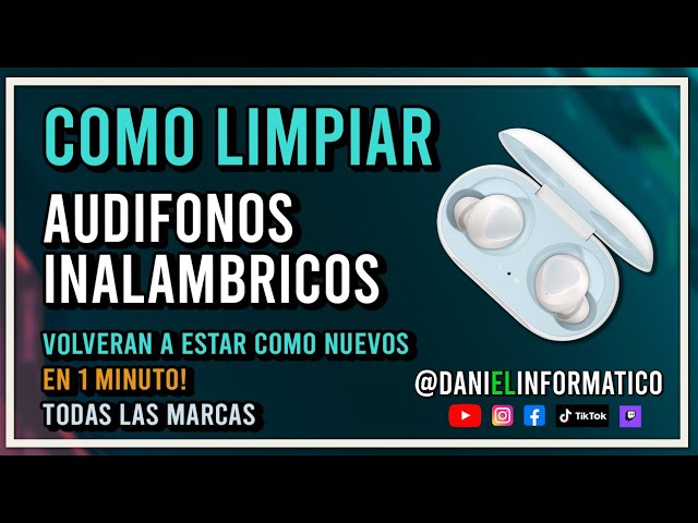 Cómo limpiar AirPods como un PROFESIONAL y de forma CORRECTA 🧽 