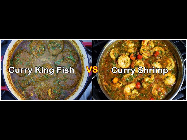 Curry Kingfish vs Curry Shrimp |CaribbeanPot.com