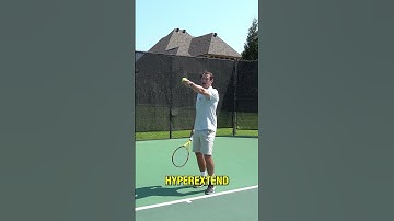 The perfect #tennisserve toss might not be what you think. Toss like Rafael Nadal to play better 10s