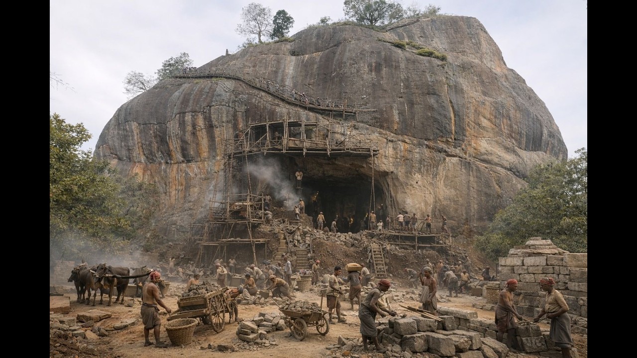 #විශ්සිමිත #ගිරියේ #සභා_ශාලාවක් #sigiriya 3