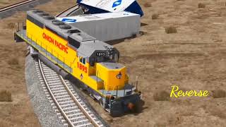 Forward Reverse Video|Train 🚂🚃🚃Accidents and Crashes||II||BeamNG.Drive|Animation Video|