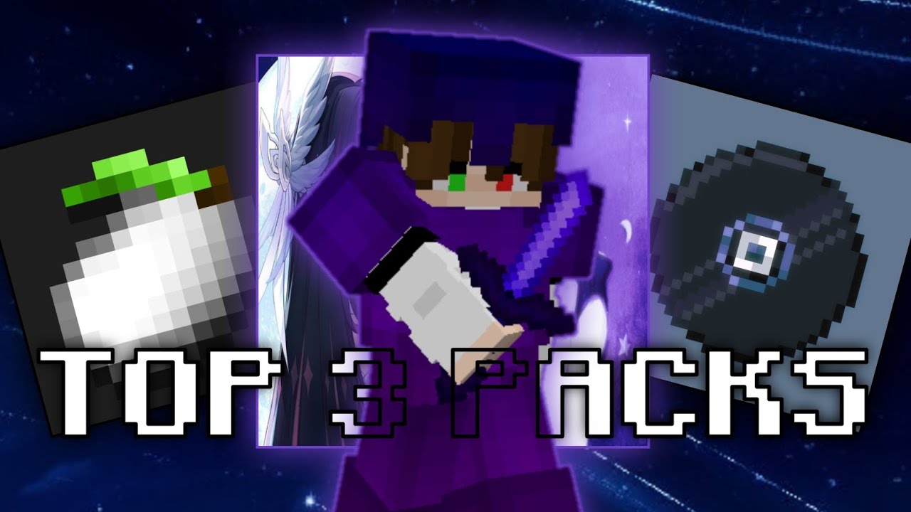 TOP 3 BEST Texture Packs For PVP In Minecraft Bedrock 1.21+ - YouTube