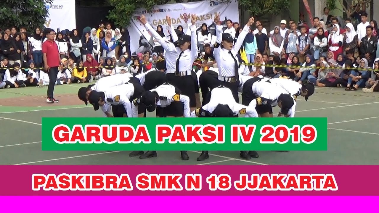 JUARA  I PBB.......GARUDA PAKSI IV  2019 ( PASKIBRA SMK N 18 JAKARTA )