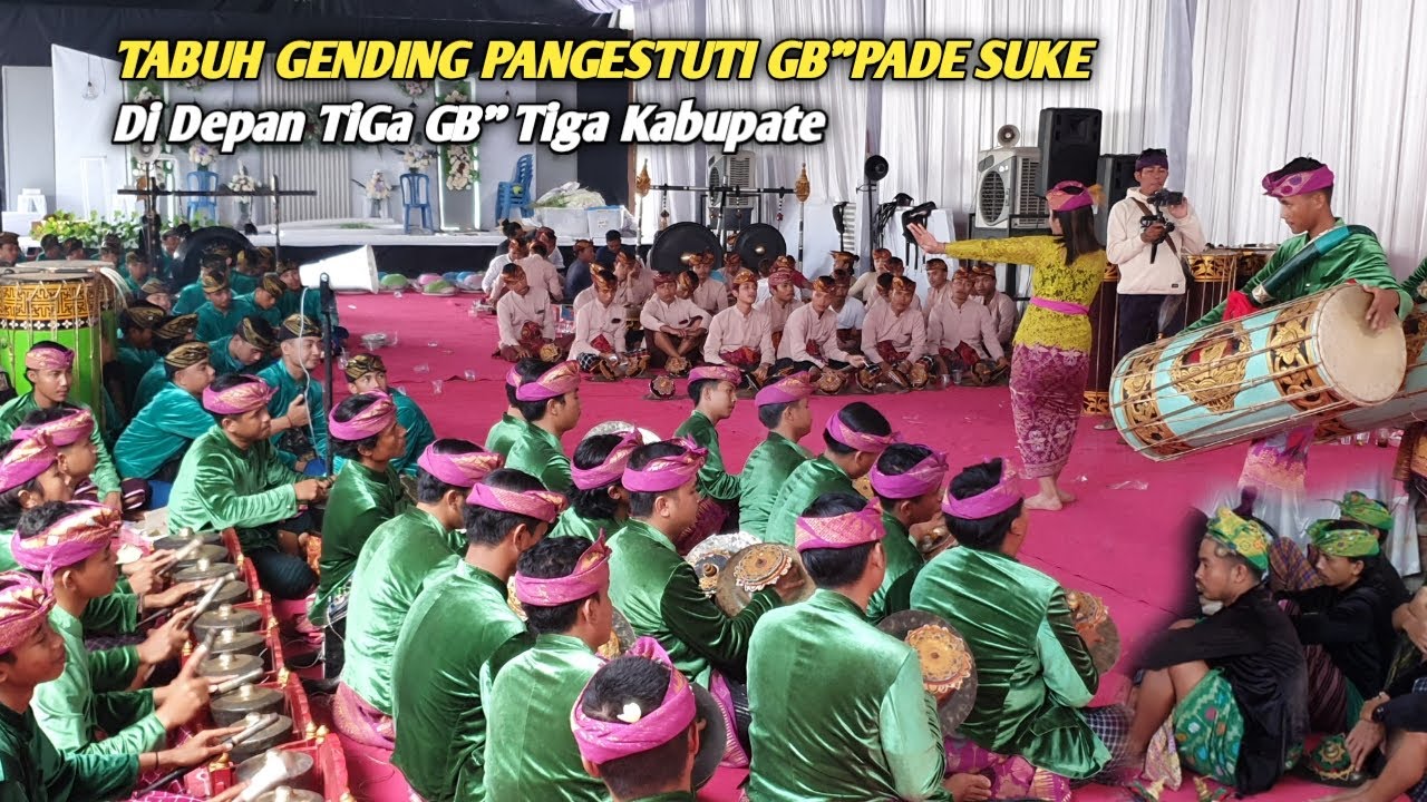 TABUH GENDING PANGESTUTI GENDANG BELEQ PADE SUKE DI DEPAN GB LOTIM-LOTENG- LOBAR LIVE GERUNG