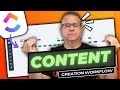 Chaos 👉🏻 Calm: Content Planning Like a Pro: My ClickUp Workflow Tips and Tricks