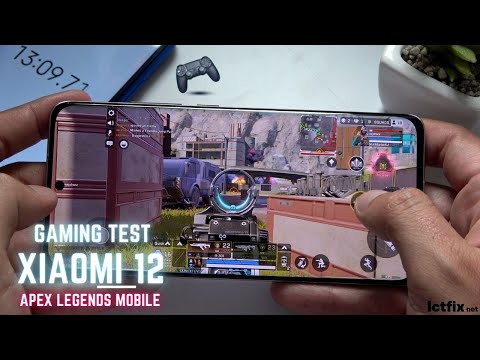 Xiaomi 12 Apex Legends Mobile Gaming test Max Setting