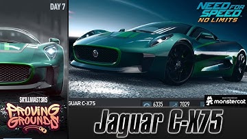 Need For Speed No Limits: Jaguar C-X75 | Proving Grounds (Day 7 - Challenge)