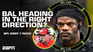 NFL WEEK 7 Picks & Predictions! 🚨 Bengals-Ravens, Packers-Lions   Locks & Keys and more! | NFL Live