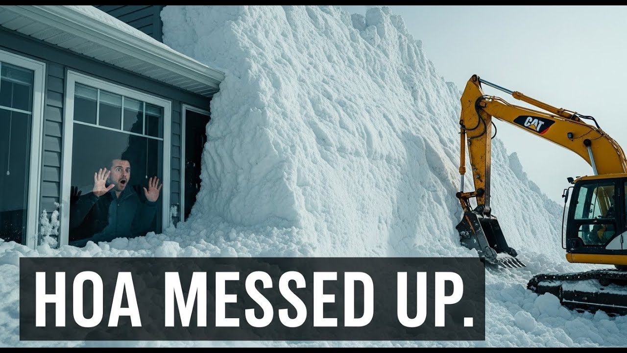HOA Nightmare: I Blocked the Street After They Dumped Snow on My Land!