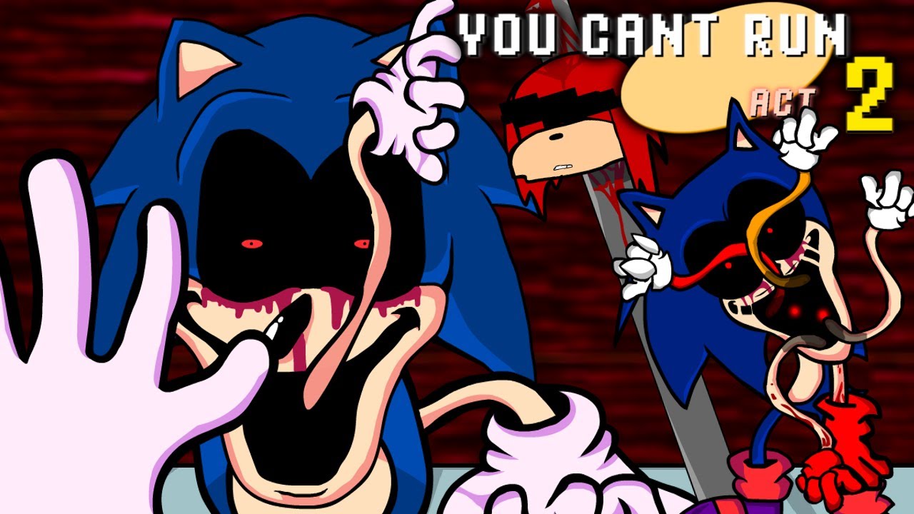 SONIC.EXE ROUND 2 - YOU CAN'T RUN (SONIC.EXE FNF MOD) Friday Night ...