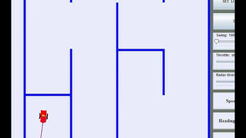 Robot Labyrinth - Java simulator and ATmega128