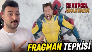 Deadpool & Wolverine İlk Fragman Tepkisi | MARVEL EVRENİ BAŞTAN YAZILIYOR!