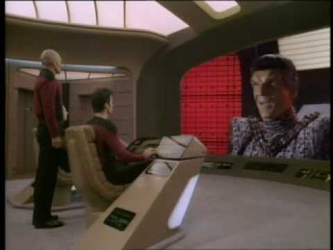 ST TNG "The Defector" - Picard OWNS Tomalak