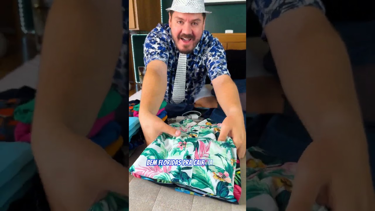 Como fazer a mala e viajar só com Mala de Mão #Shorts