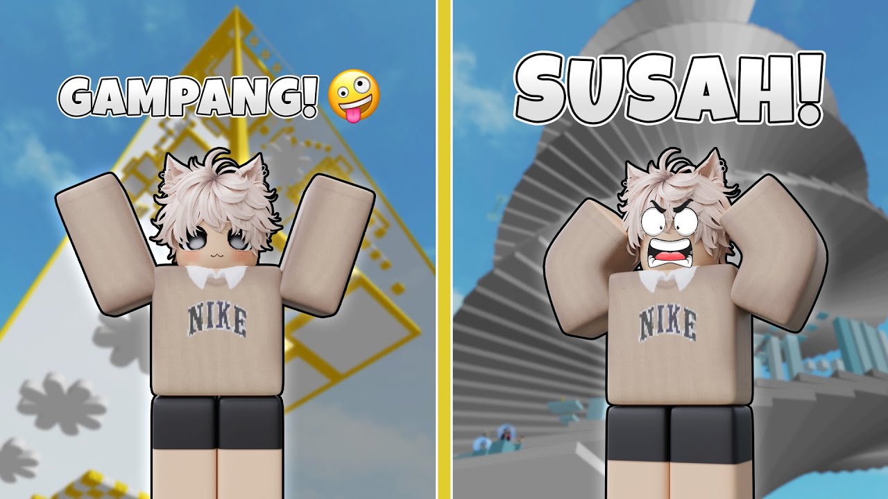 NAMATIN TOWER TERMUDAH SAMPAI TERSUSAH DI ROBLOX!
