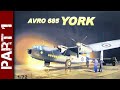 Tiny Flying Legends - Building an Avro York for a Duxford diorama (Mach 2 1/72 scale model)