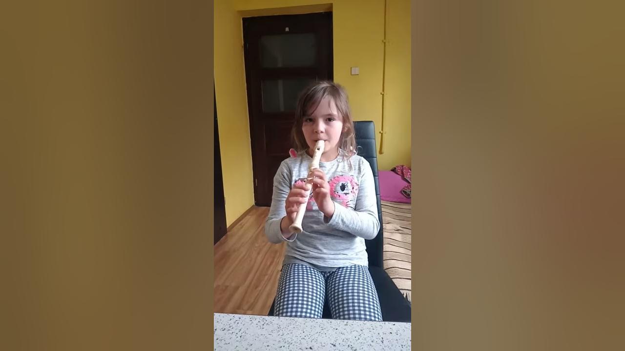 Mam Chusteczkę Haftowaną Na Flecie Gra na flecie "mam chusteczkę haftowaną" - YouTube