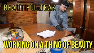 DIY Sailboat Interior Refit. Good progress in the aft Cabin.  Endeavour 52 Sailboat S 1 Ep 28