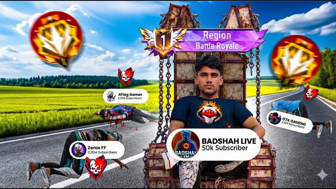 😎TOP 1 AC80 HEDSHOT 💪 BR RANK PUSH😱  happy new year @BADSHAHLIVE011