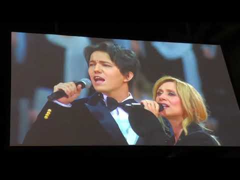 Видео: Dimash Kudaibergen, Lara Fabian, Aida Garifullina - Ti amo cosi, (Fancam)