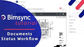 Bimsync tutorials - Documents Status Workflow
