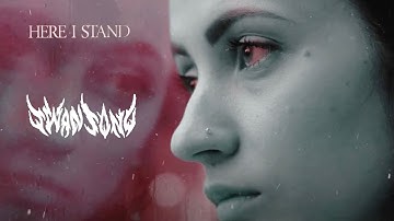 Swansong - Here I Stand (Official Lyric Video) Melodic Death Metal | Noble Demon