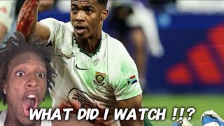 GREATEST PLAYER IN THE WORLD GRANT WILLIAMS SCRUM HALF SHOCKING REACTION 