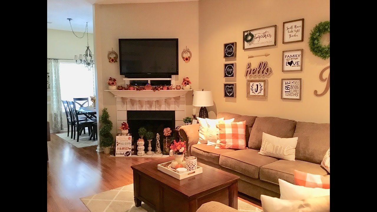 Fall Home Tour Decor 2019 - YouTube