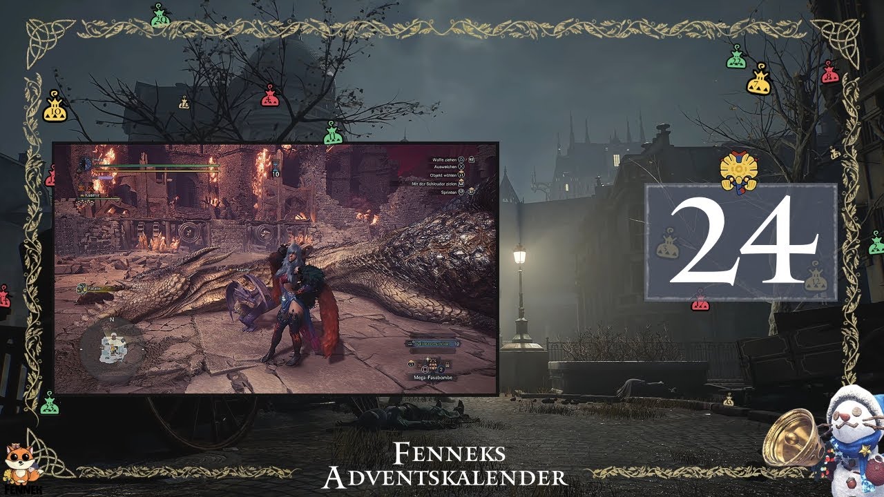 Fatalis ohne Waffe | Fennek Adventskalender Türchen 24 | MHW Iceborne Fatalis ohne Waffe besiegen