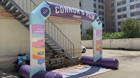 Customized advertising inflatable archway ,www.airartworks.com