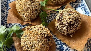 Asian chicken ballsכדורי עוף אסייתי