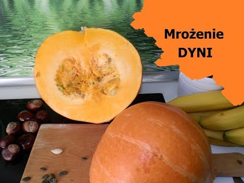 Jak kroić, obierać i mrozić dynię?🍊🔪🍊🔪🍊