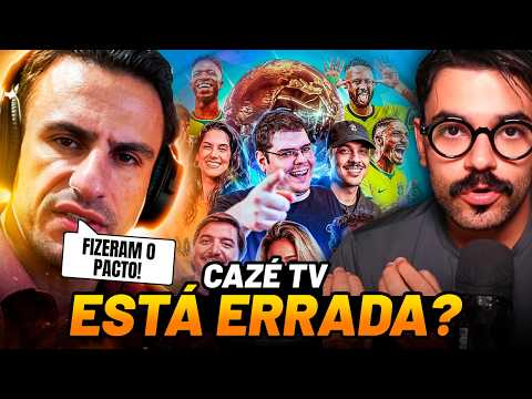 SUPER XANDÃO REAGINDO À: CAZÉ TV VAI DEIXAR O BRASILEIRO POBRE?!