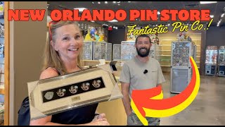 Sneak Peek: New Pin Store Near Walt Disney World!