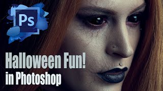 Let's make a scary Halloween Portrait in Photoshop and Capture One [Live Stream] screenshot 2