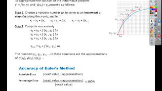 BC Calculus 8-4 Eulers Method