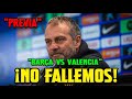 🚨¡PROHIBIDO FALLAR! | BARÇA VS VALENCIA | YA NO PODEMOS SEGUIR FALLANDO SI QUEREMOS GANAR LIGA.