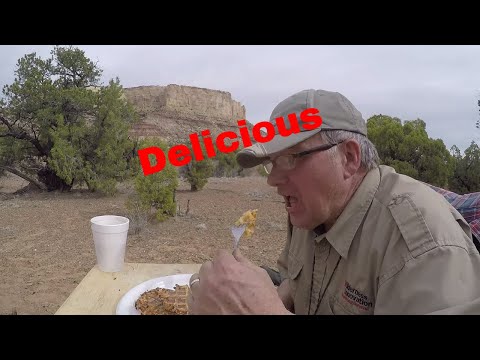 Making Waffles on the Campfire - Using Sourdough Bread - French Toast Waffles