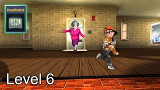 Scary Teacher 3D Chapter 1 - Level 6 Free the Cat 🐱
