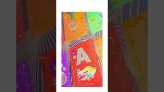 ✨ A to Z Alphabet Flash Cards / Creative Nest DIY Art ✨🎨📚 #creativenest #ytshorts #2026 #diy