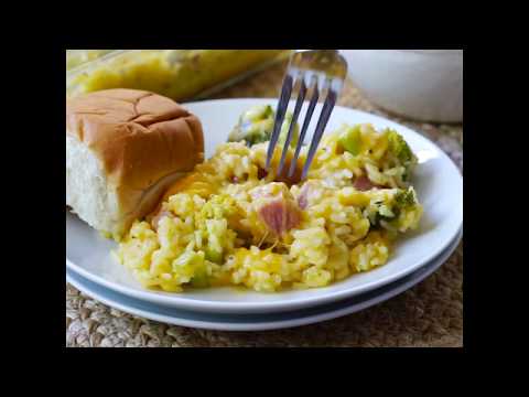 Video: Rice Casserole With Ham