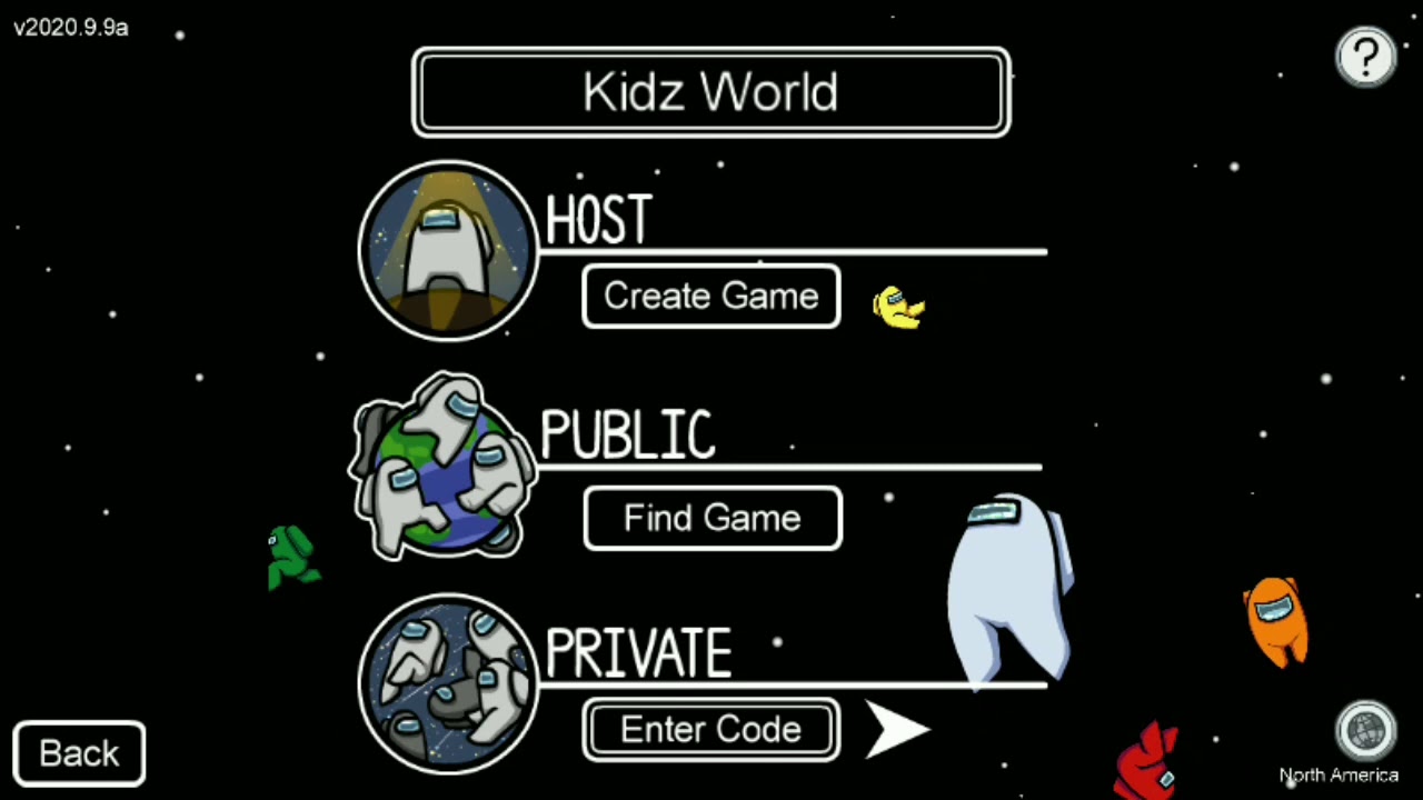 How to create room in among us Among us kidz world YouTube