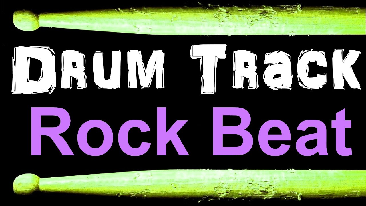 Mashed Rock Drum Track 120 BPM, Drum Beats for Bass Guitar