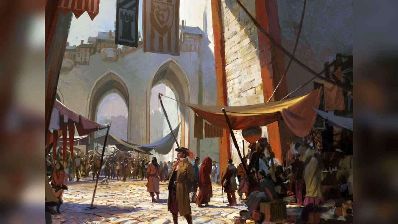 Traveling Market Caravan | Fantasy Ambiance and Music for Tabletop RPGs